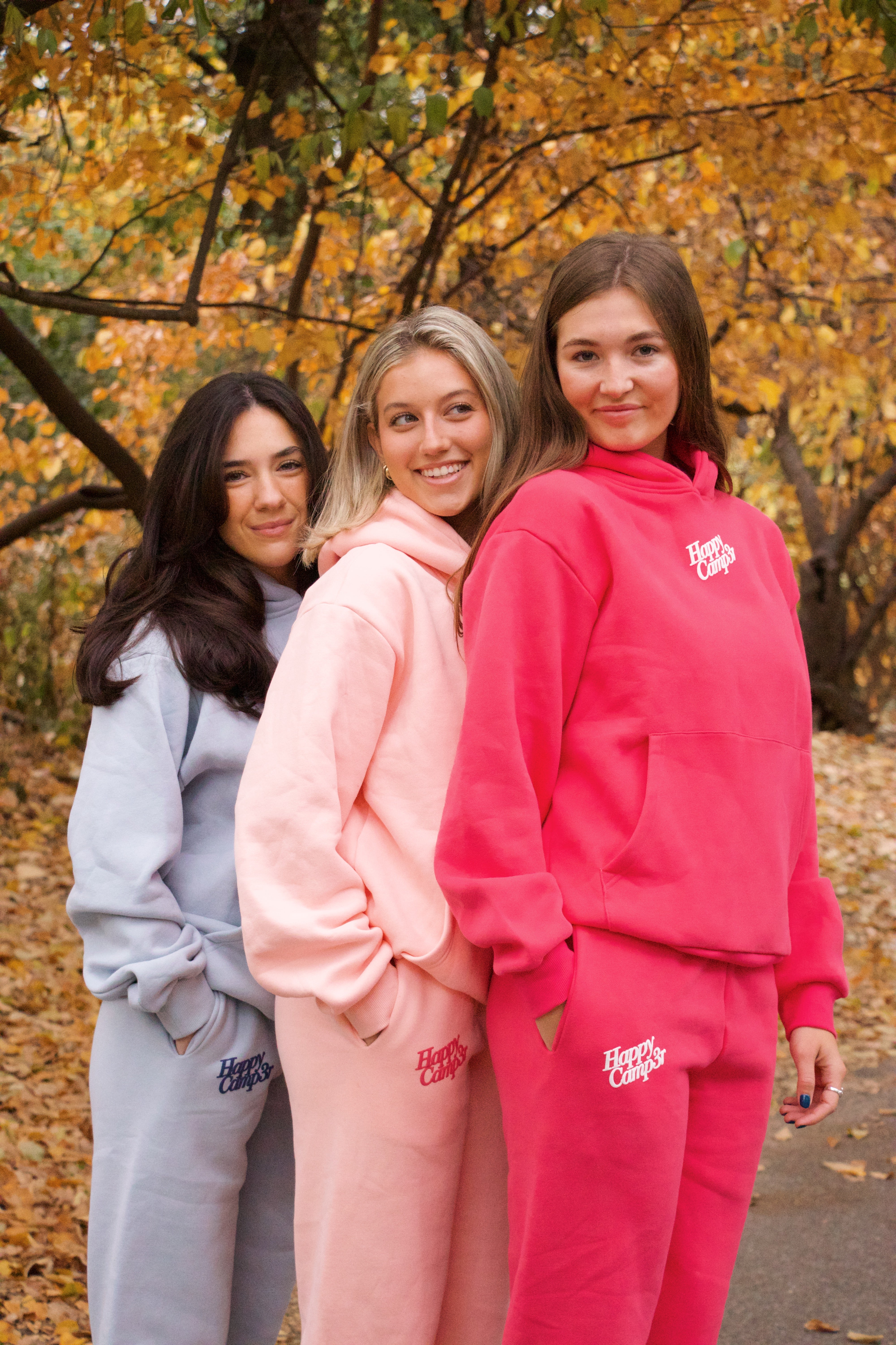 Puff Series Sweatpants - Snowy Strawberry