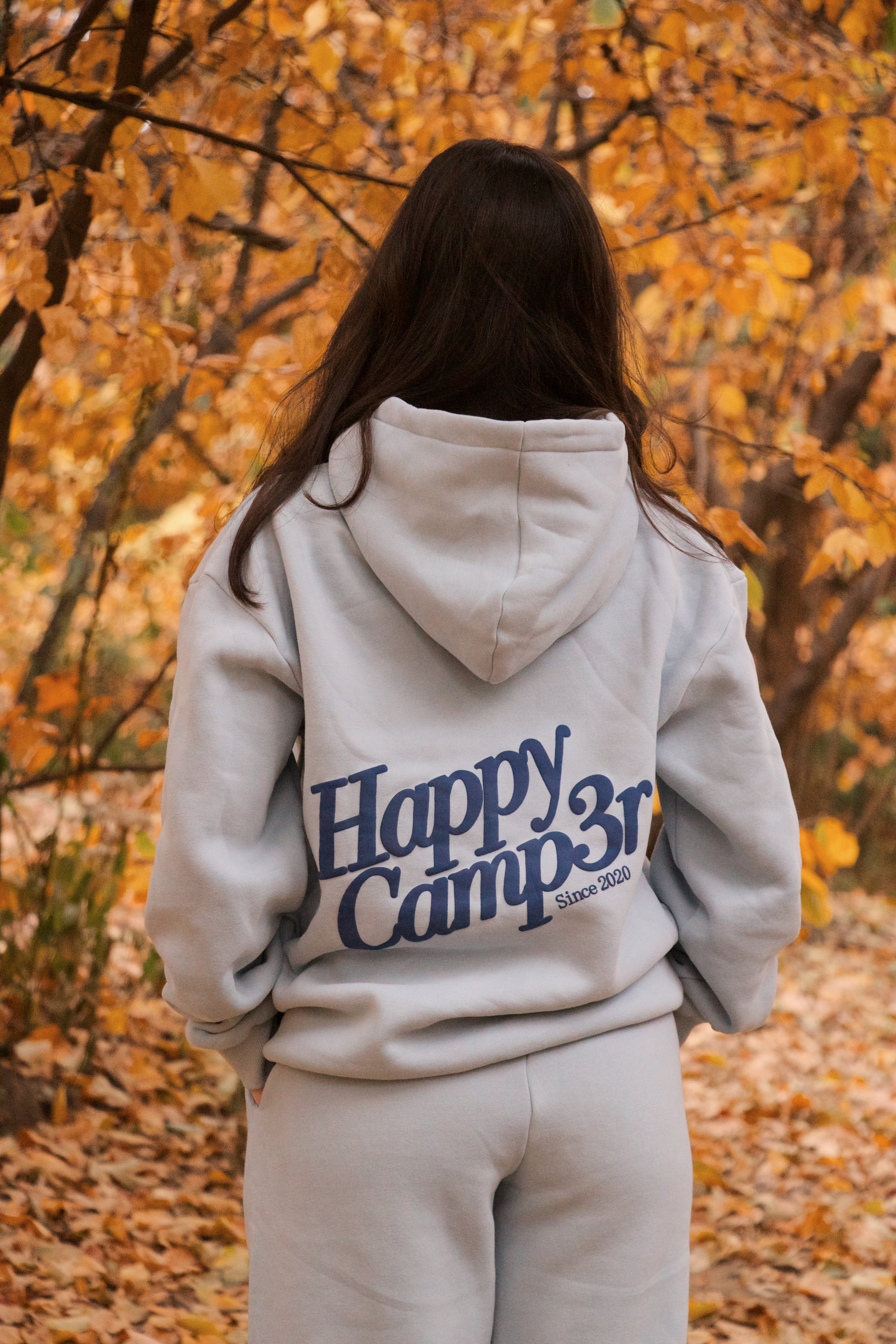 Puff Series Hoodie - Snowflake Blue