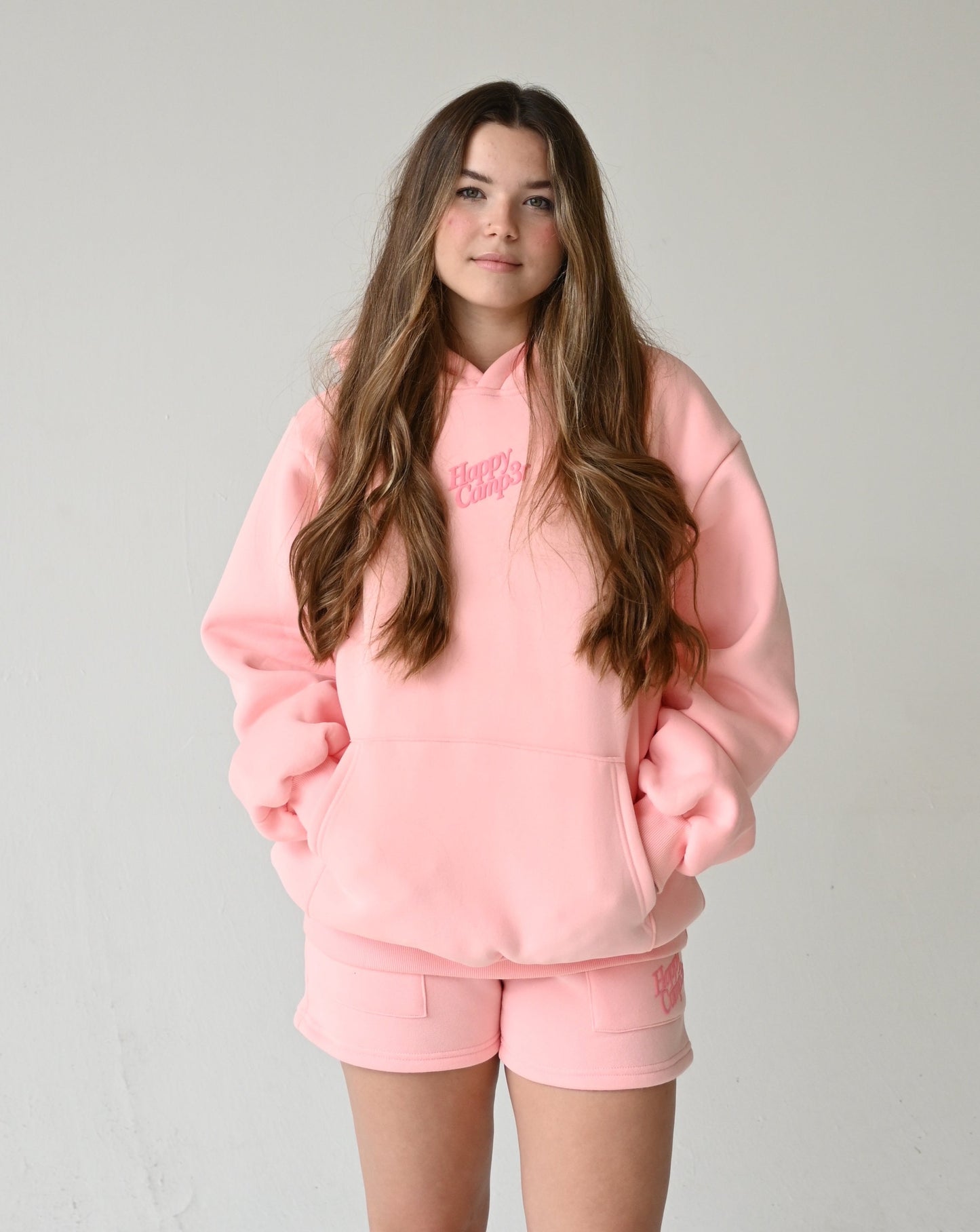 Make Beautiful Things Happen Hoodie - Peony Pink