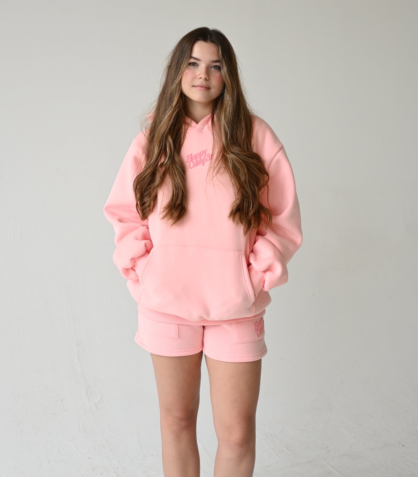 Make Beautiful Things Happen Shorts - Peony Pink