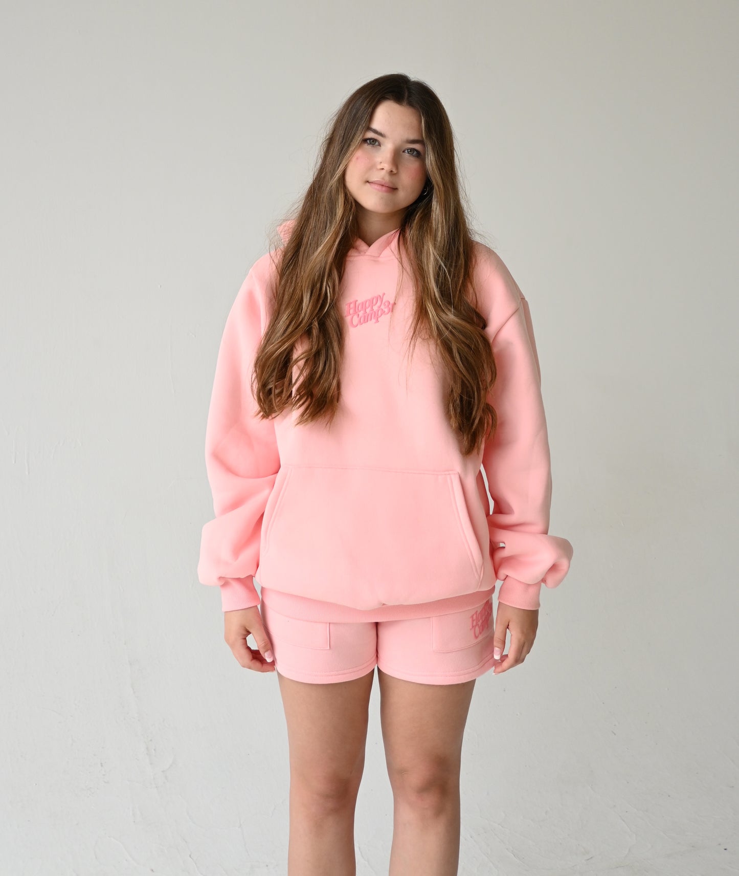 Make Beautiful Things Happen Hoodie - Peony Pink