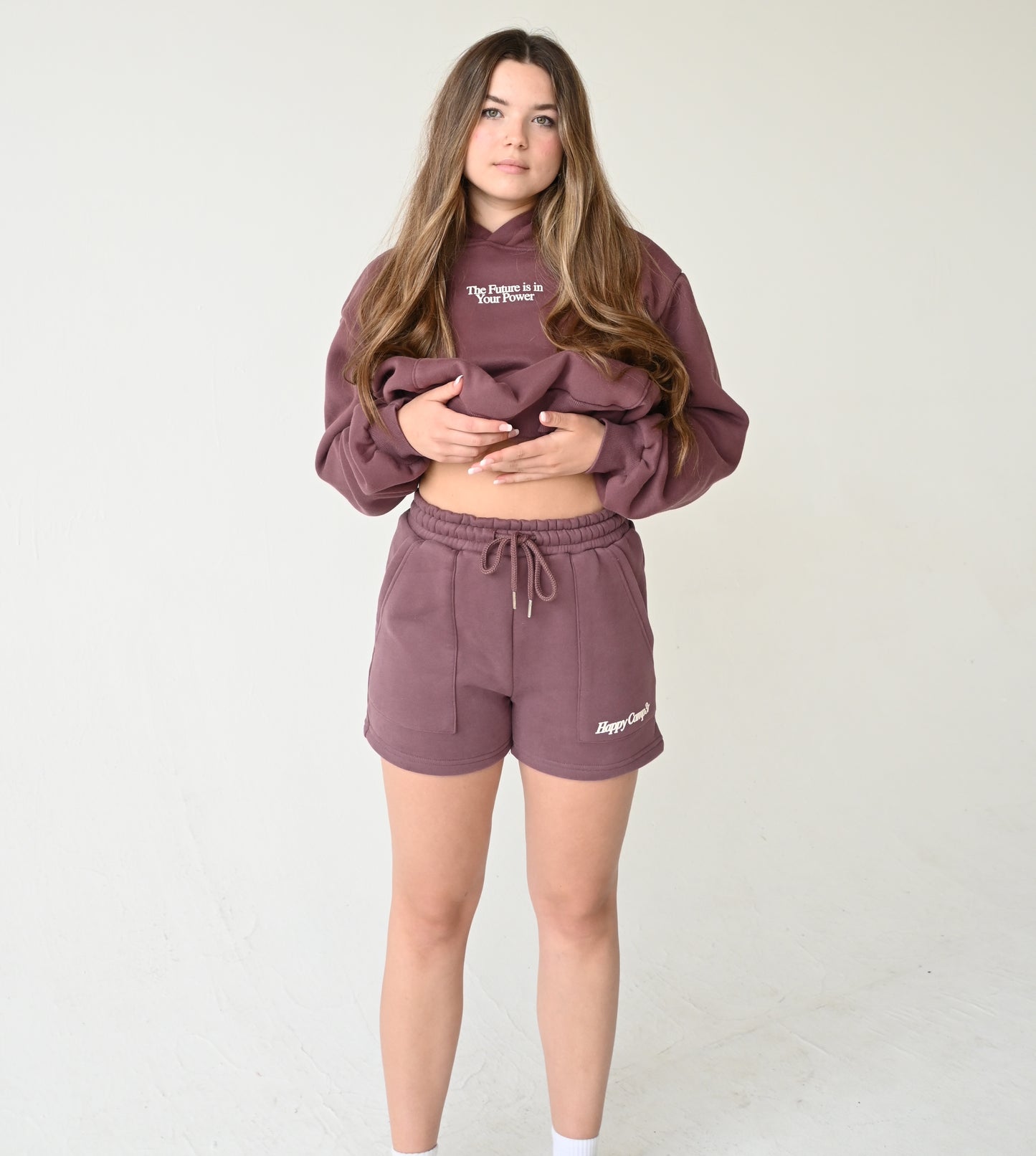 Beautifully Evolving Hoodie - Vintage Plum