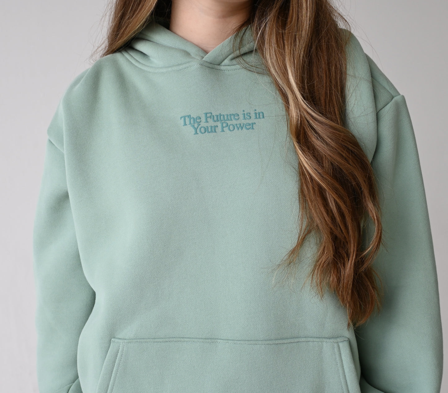 Beautifully Evolving Hoodie - Summer Teal