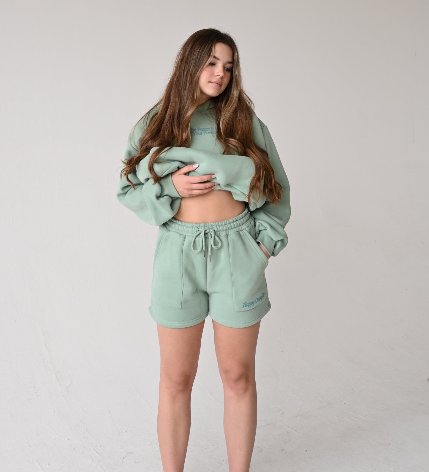 Beautifully Evolving Shorts - Summer Teal