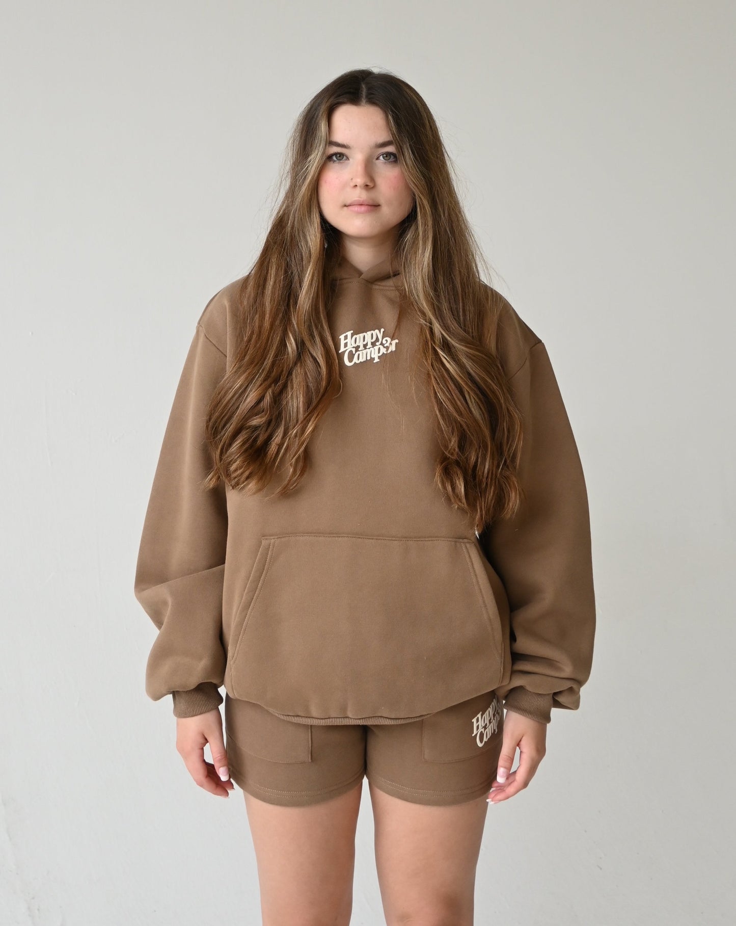 Disrupt Anxiety with Gratitude Hoodie - Mocha