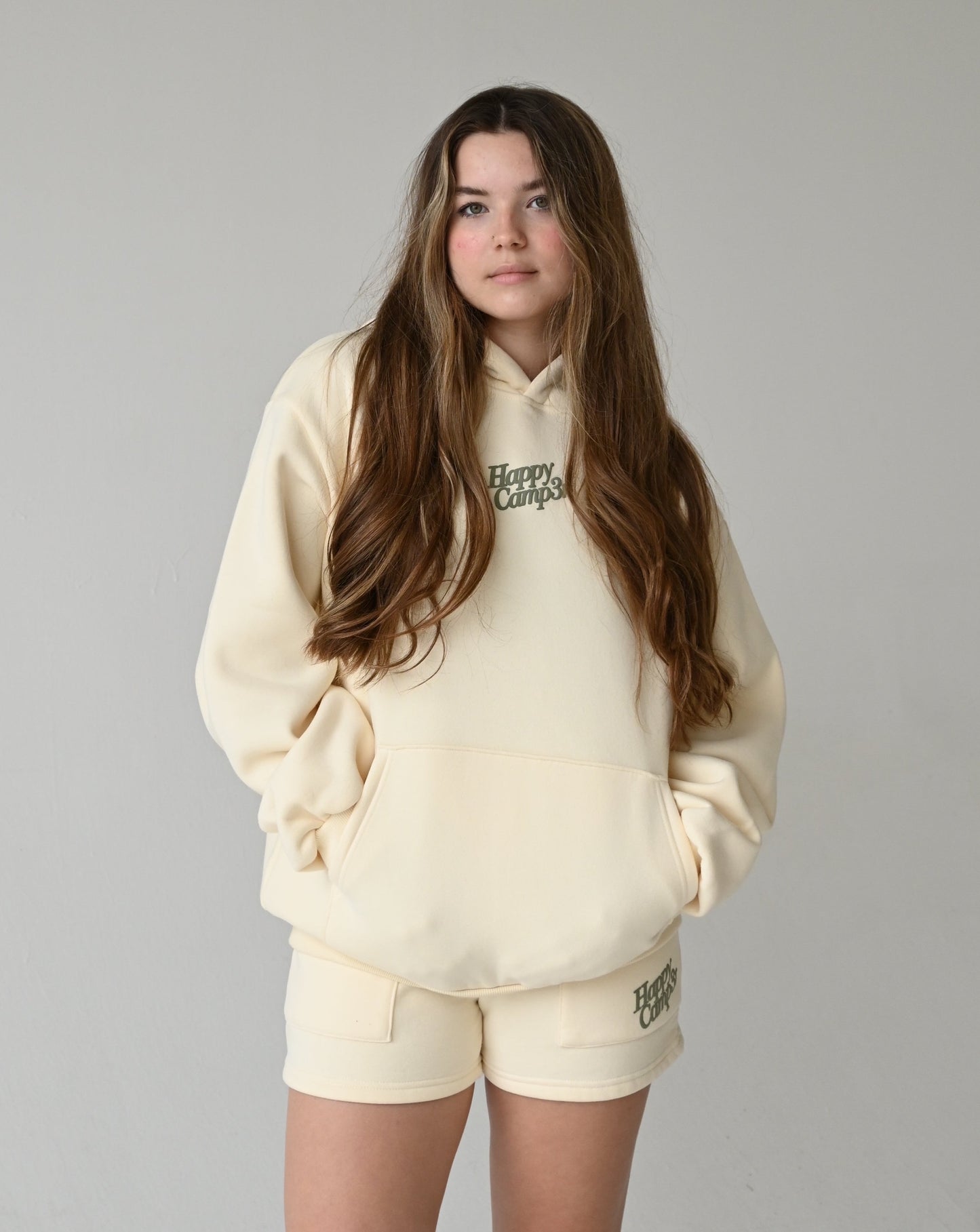 Disrupt Anxiety with Gratitude Hoodie - Vanilla