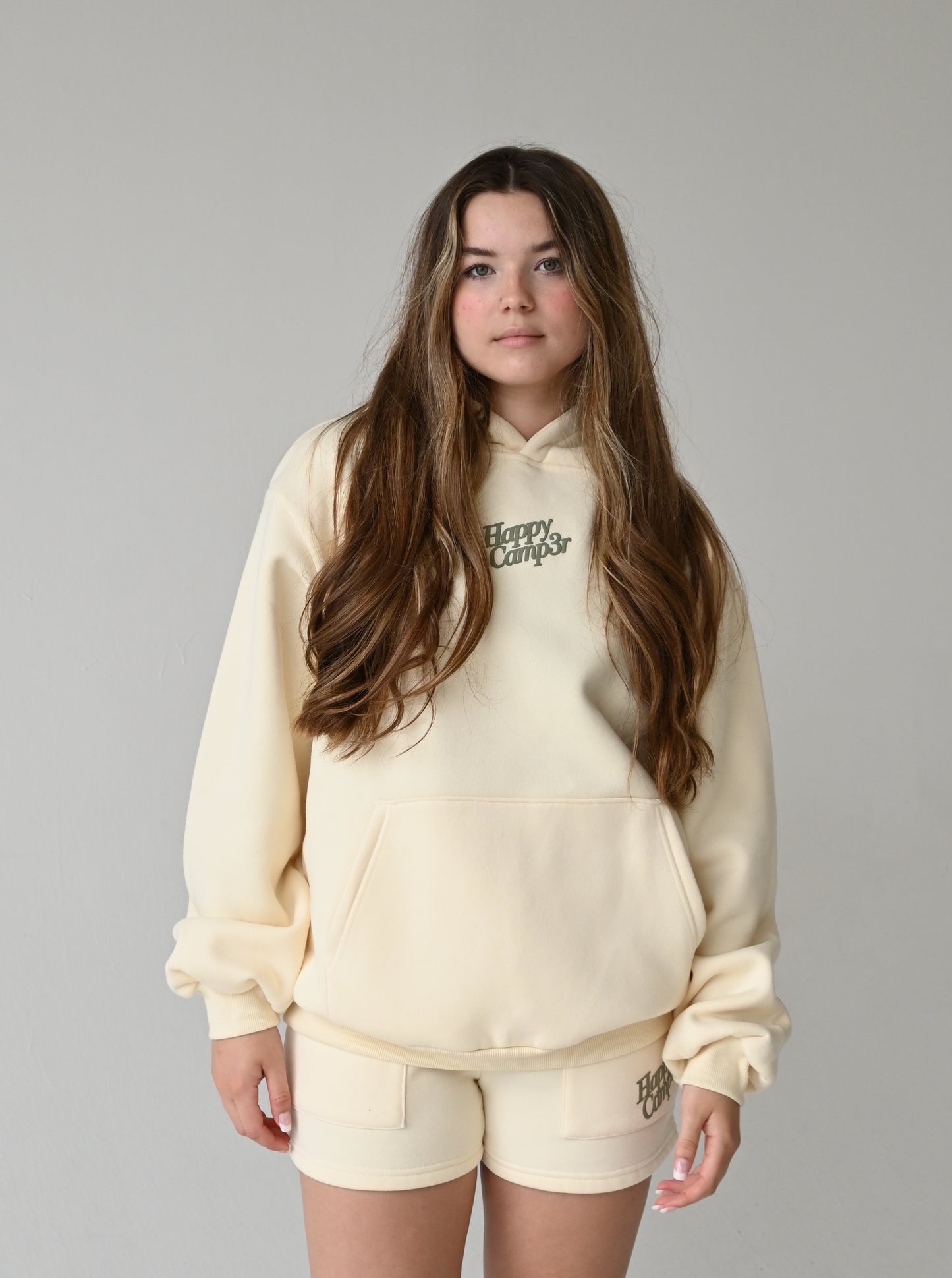 Disrupt Anxiety with Gratitude Hoodie - Vanilla
