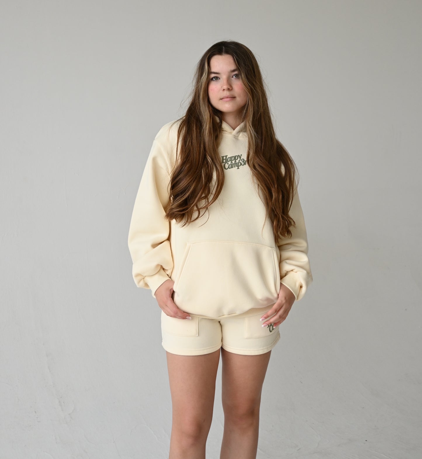 Disrupt Anxiety with Gratitude Hoodie - Vanilla