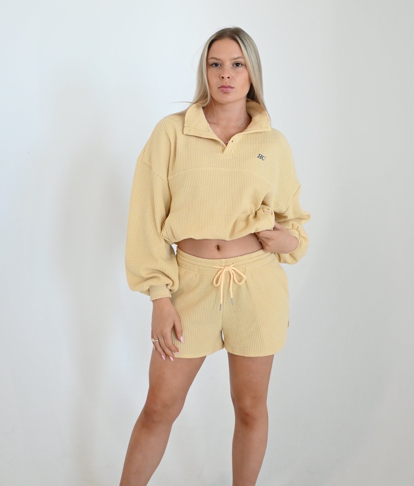 Buttermilk Waffle Shorts