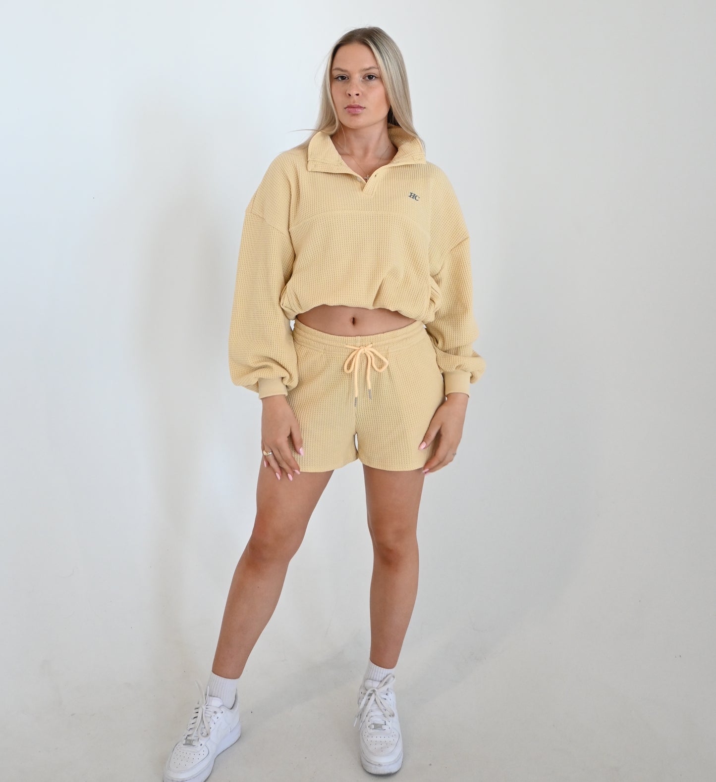 Buttermilk Waffle Shorts