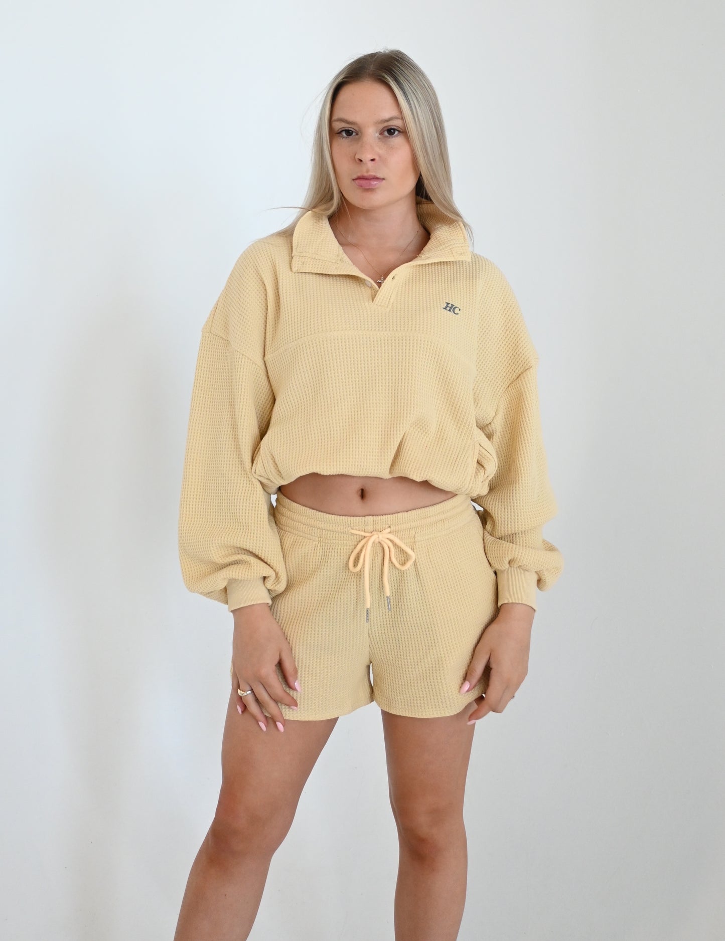 Buttermilk Waffle Shorts