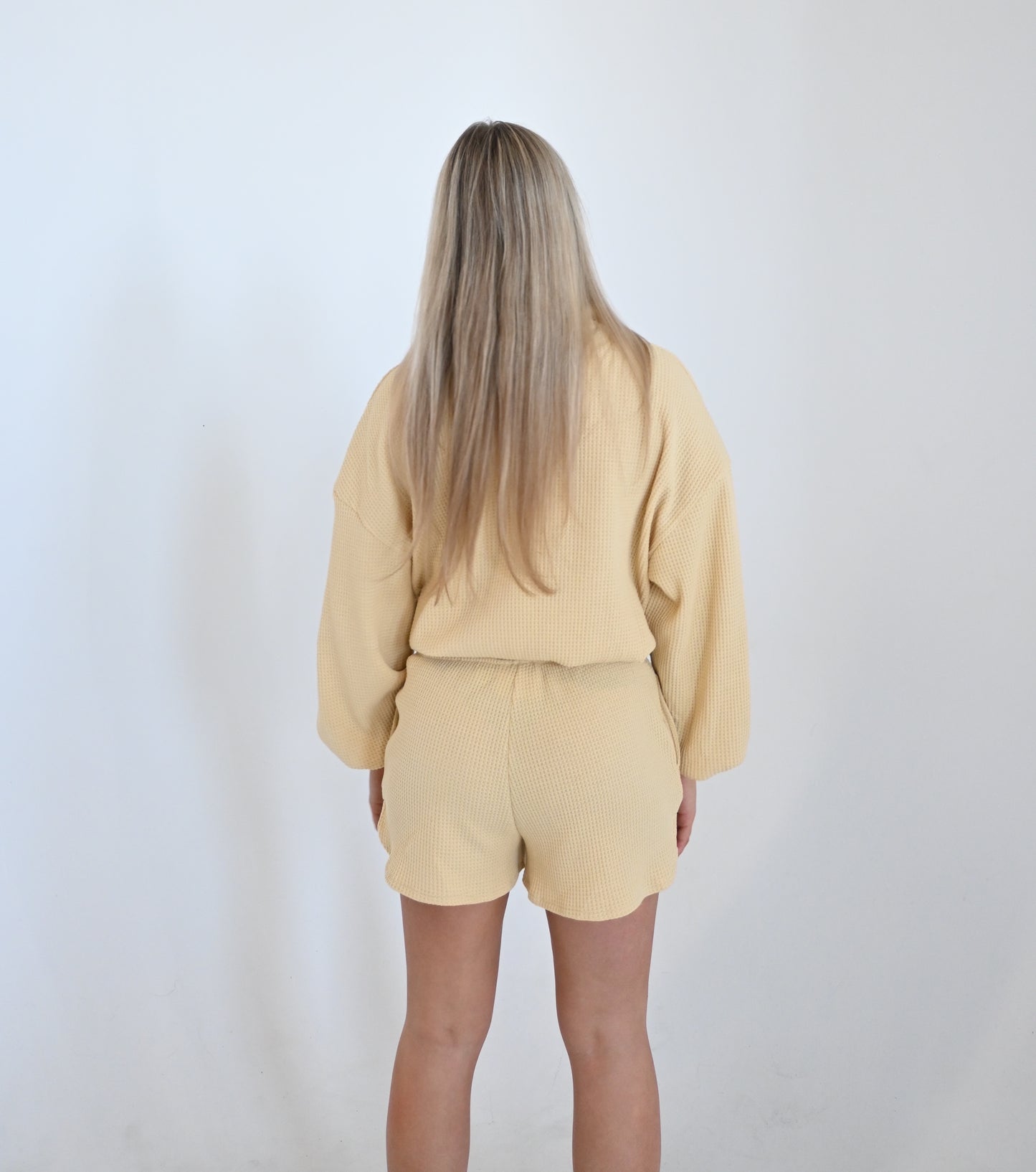 Buttermilk Waffle Shorts