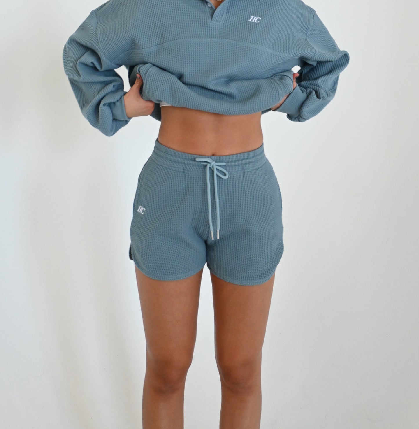 Blueberry Waffle Long Sleeve Top
