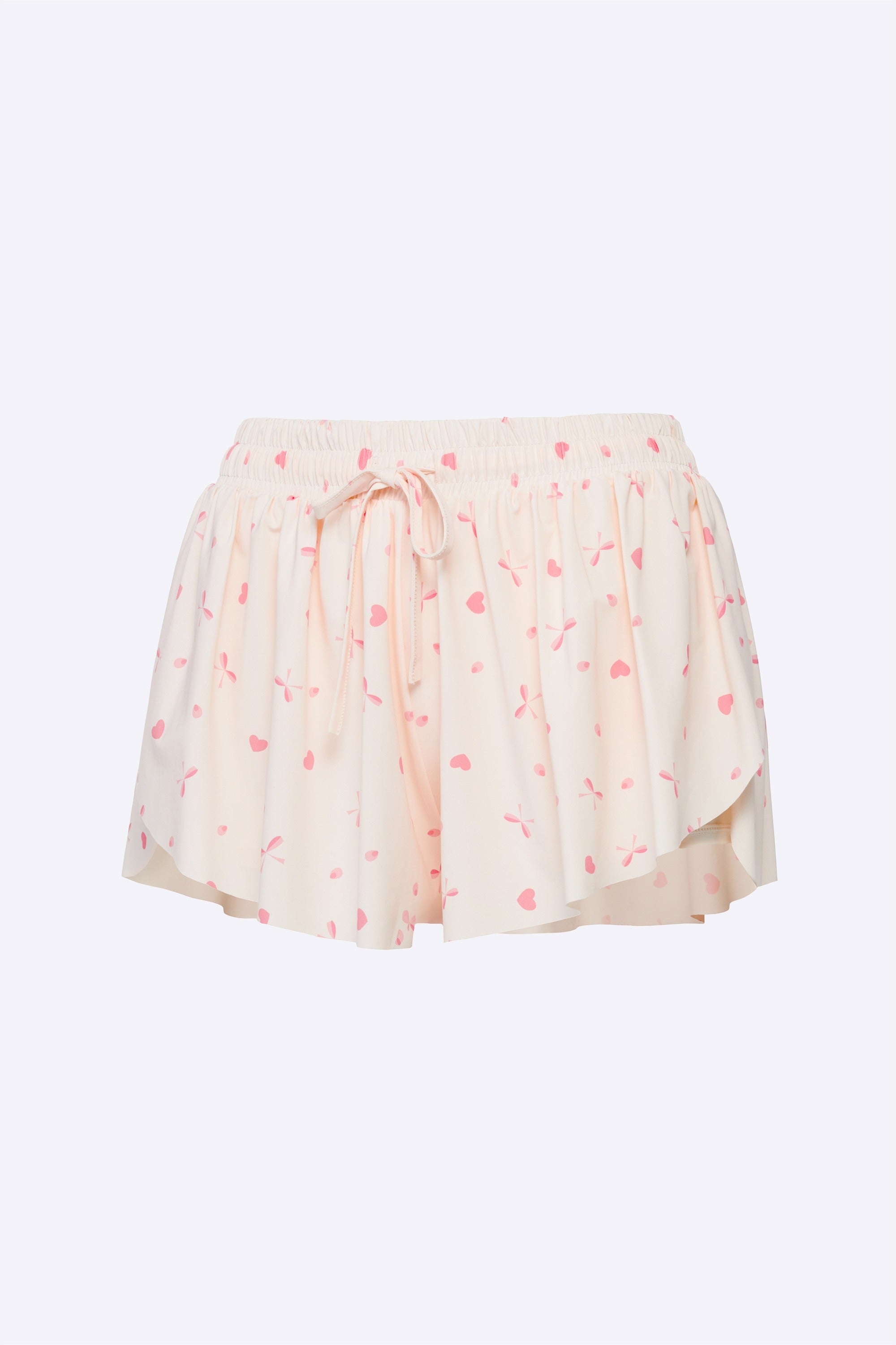 SUGAR PETALS DRAWSTRING ATHLEISURE SHORT