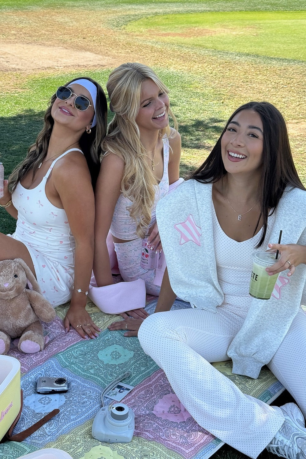 Cotton Candy Stripes Zip-Up Hoodie