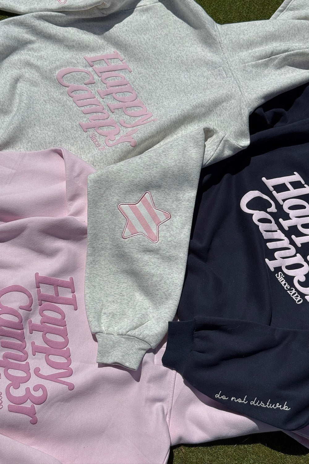 COTTON CANDY STRIPES ZIP HOODIE