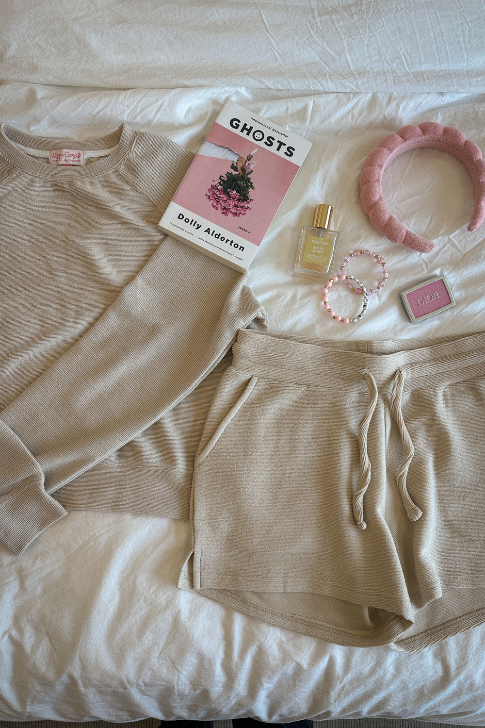 OATMEAL CLOUD LOUNGE SHORTS
