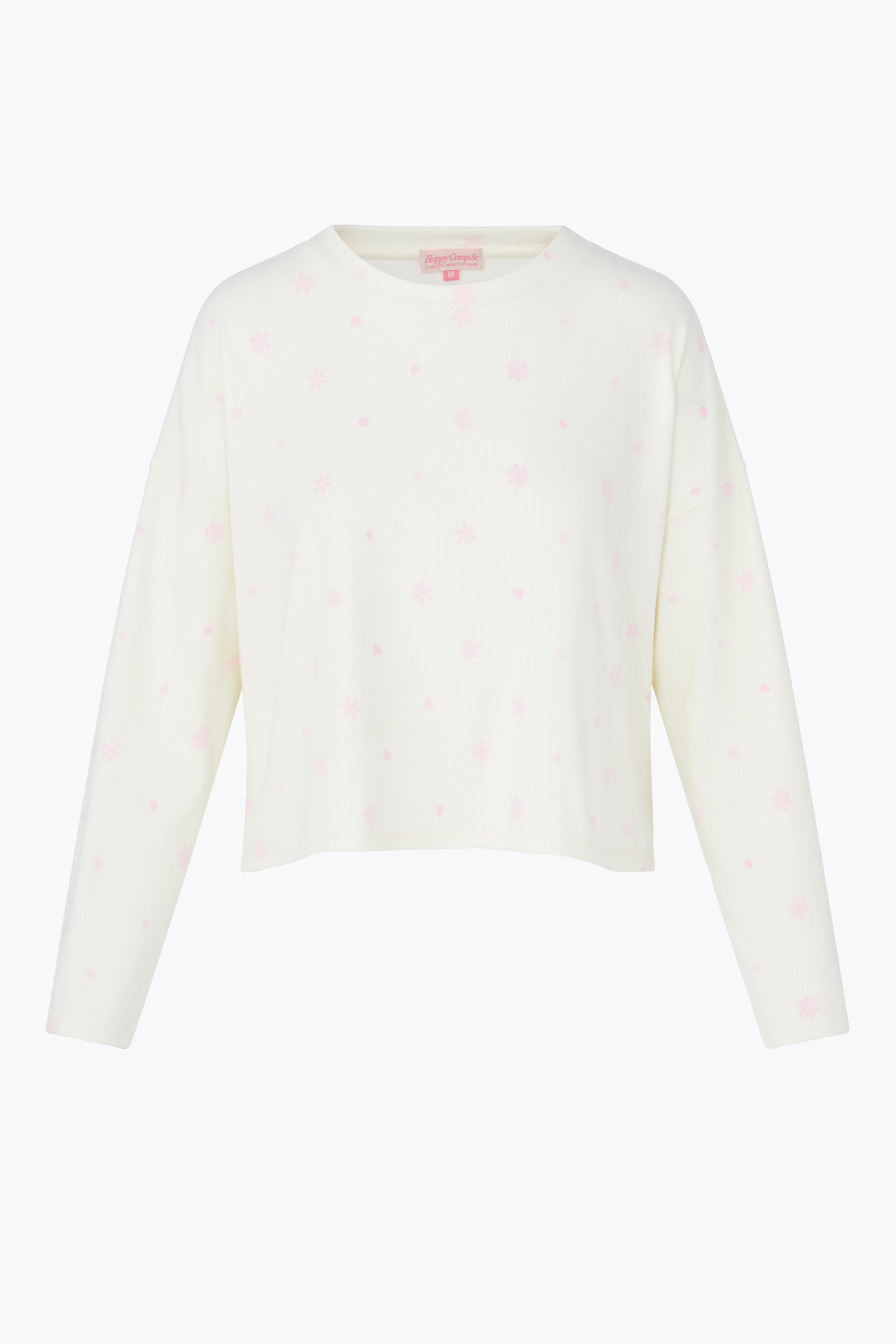 PINK FLURRY HAZEL TOP