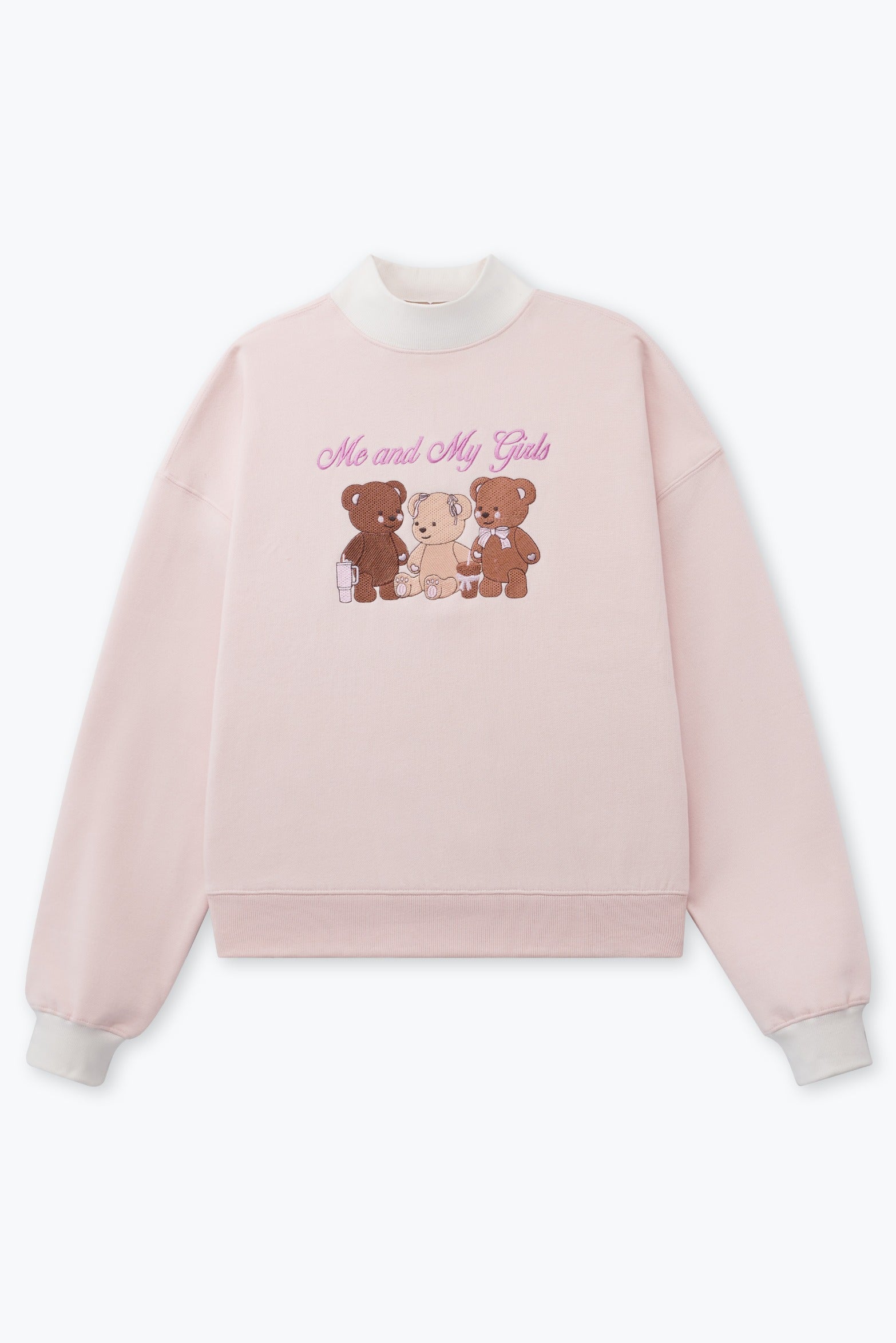 ME AND MY GIRLS MOCKNECK SWEATSHIRT