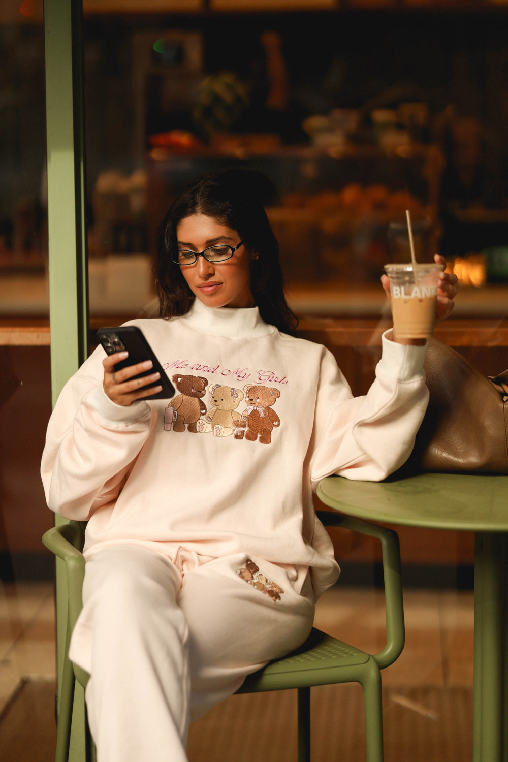 ME AND MY GIRLS MOCKNECK SWEATSHIRT