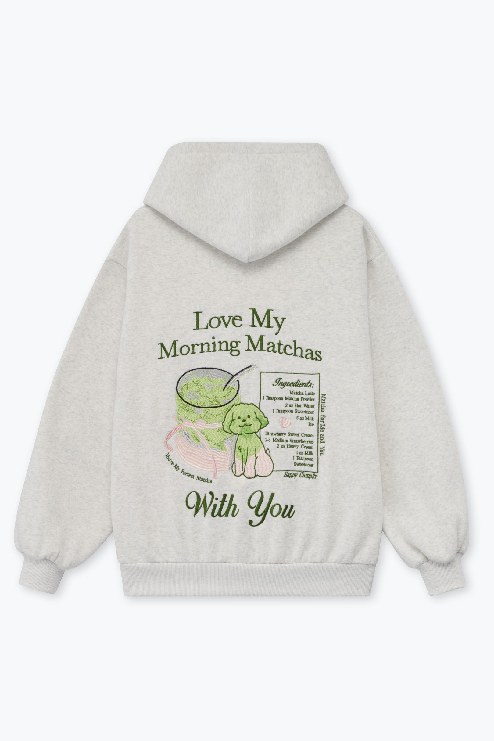 MORNING MATCHAS HOODIE