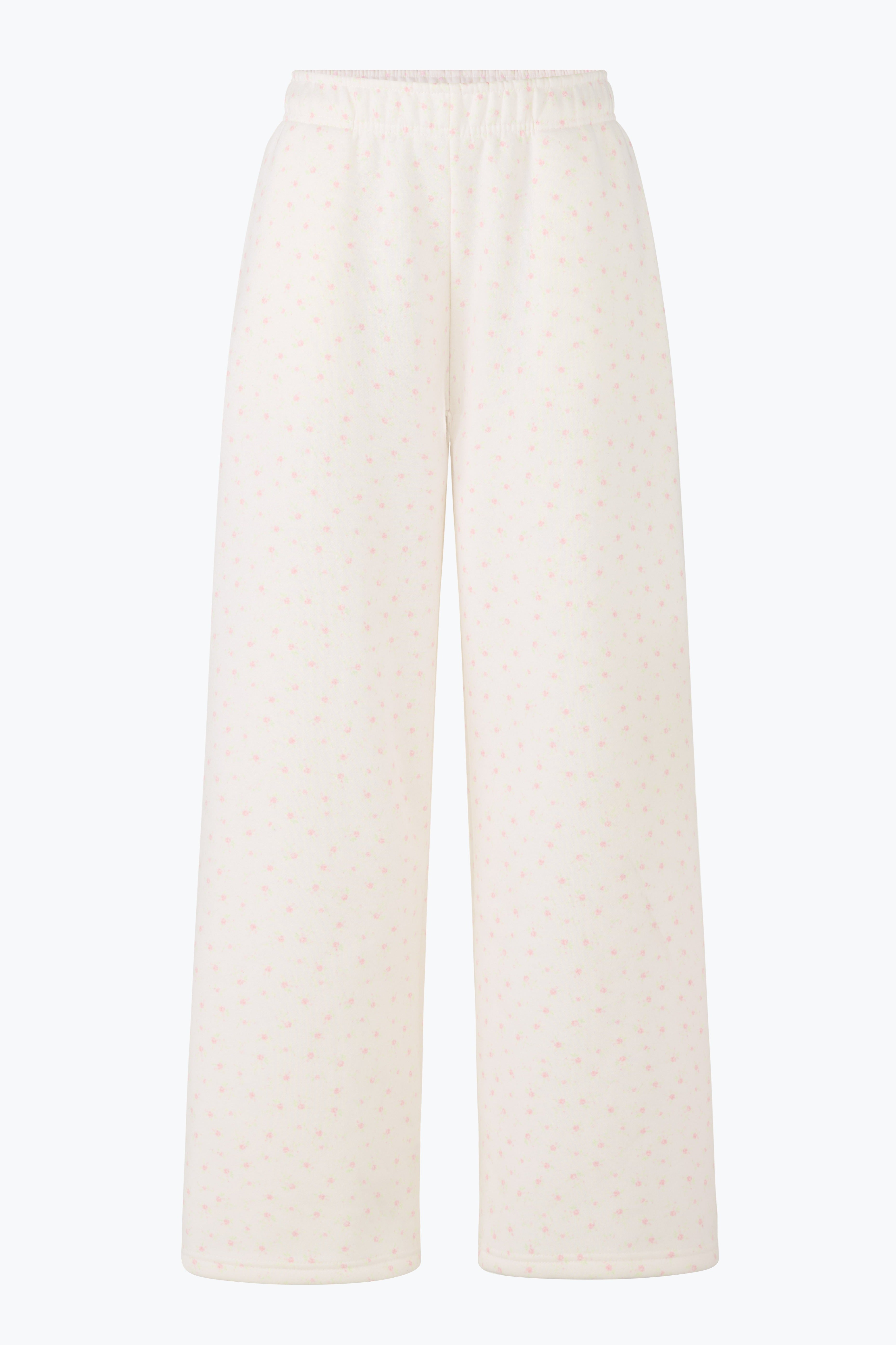 SUGAR PLUM HEARTFELT FLORAL SWEATPANTS