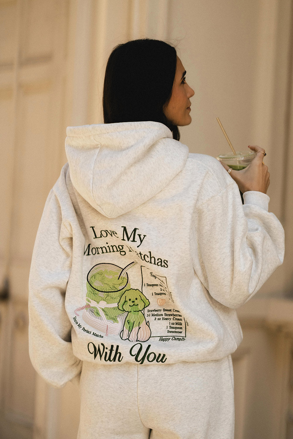 MORNING MATCHAS HOODIE