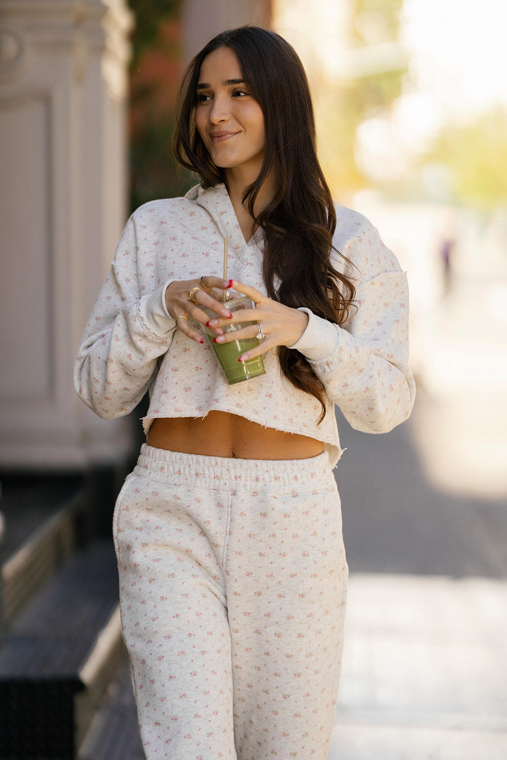 Garden Confetti Pullover Hoodie