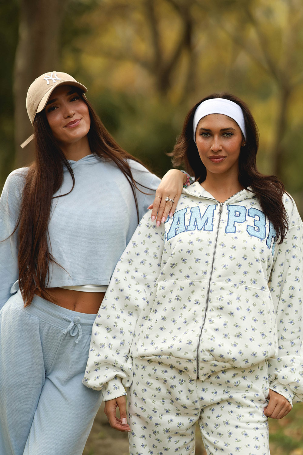 Periwinkle Zip-Up Hoodie