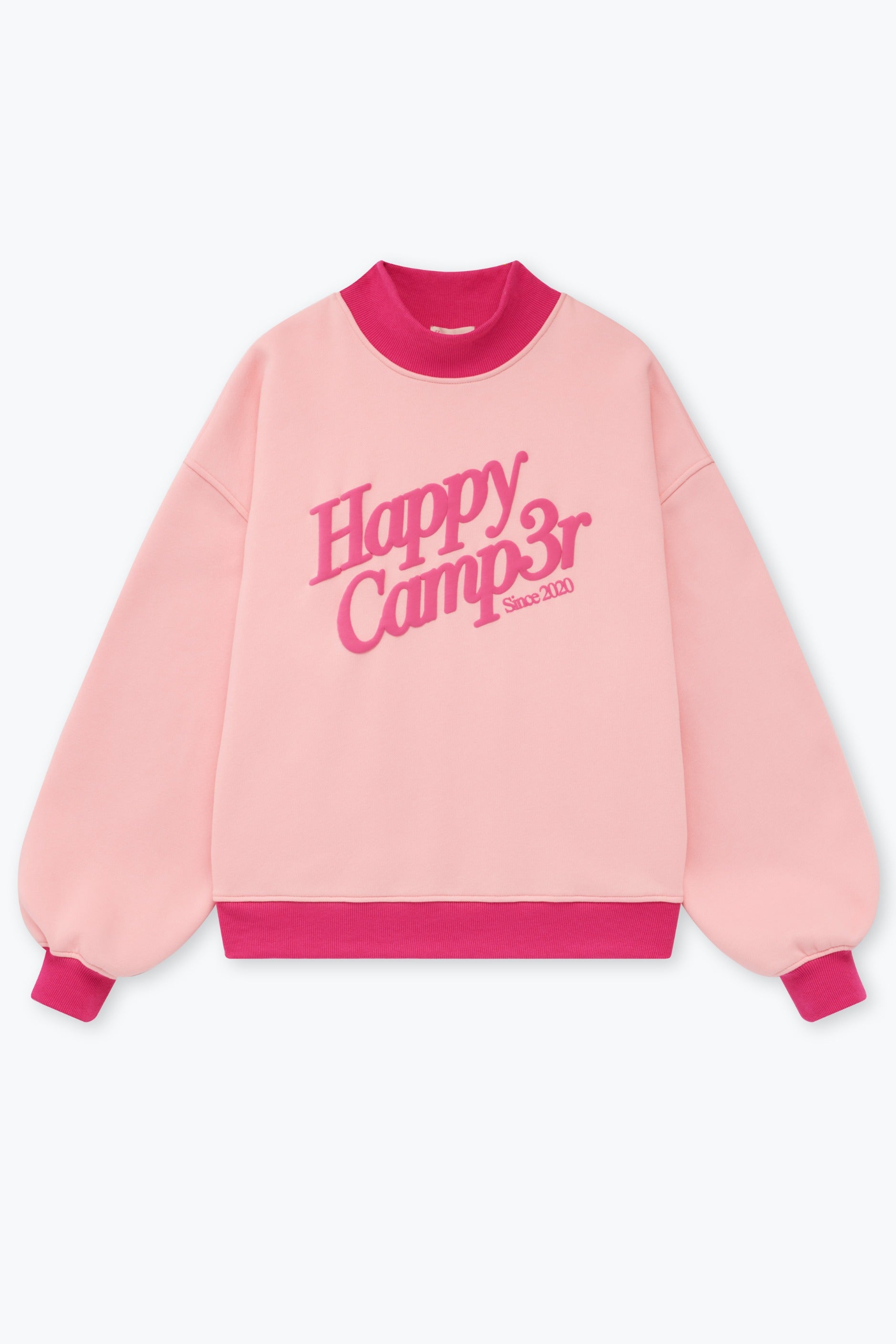 Puff Series Mockneck - Light Pink