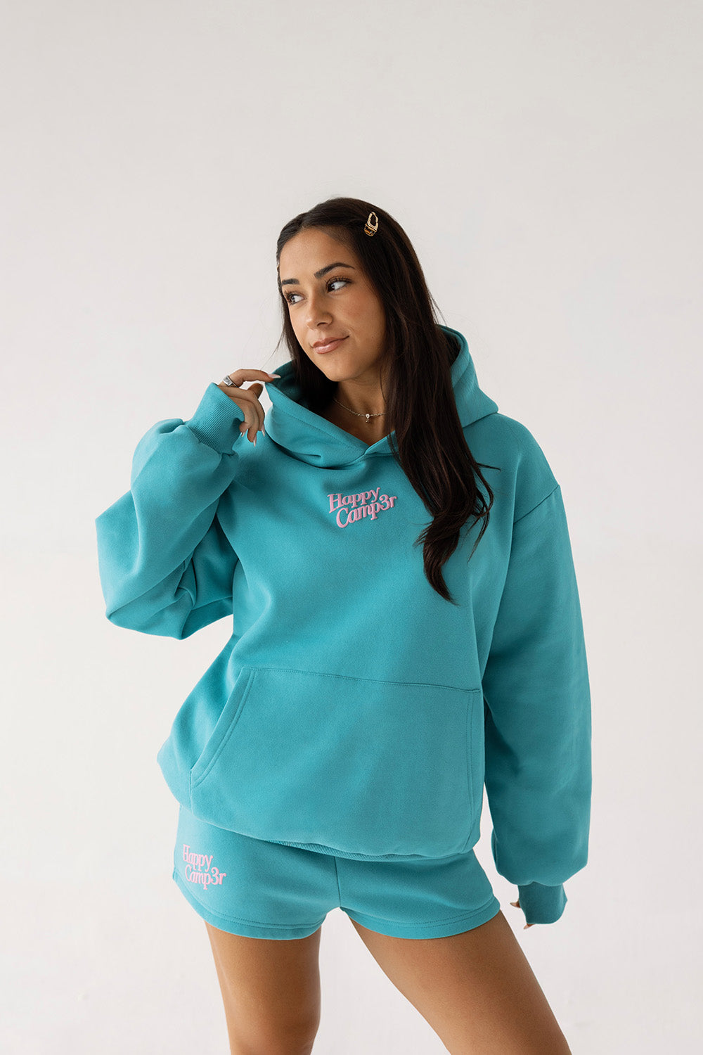 Puff Series Core Hoodie - Candy Teal