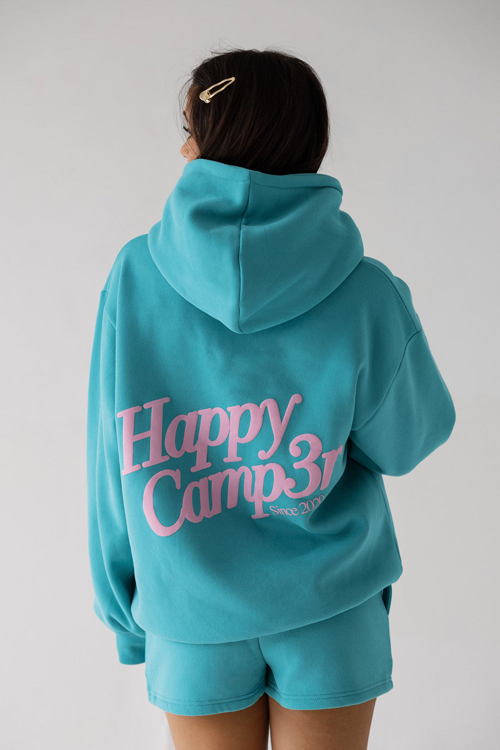 Puff Series Core Hoodie - Candy Teal