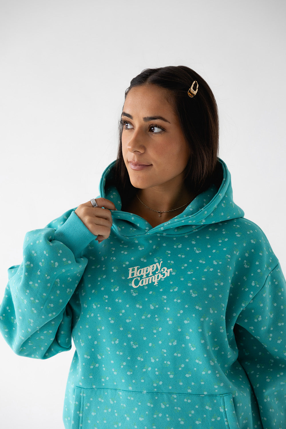Teal Whisper Hoodie