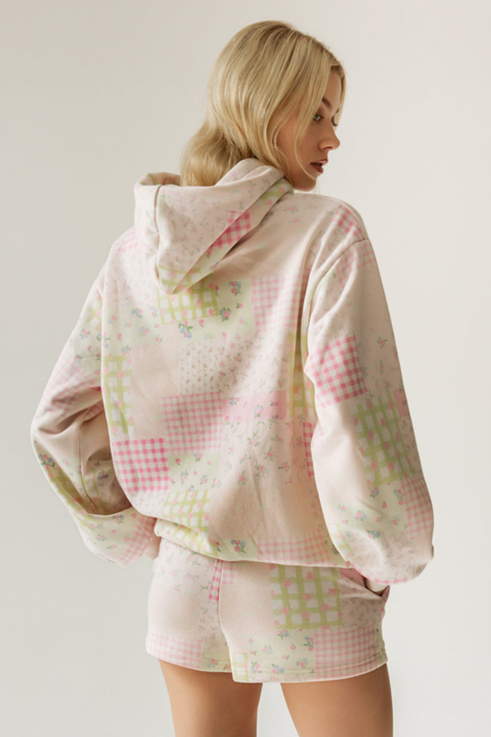Pink Patchwork Ellie Shorts