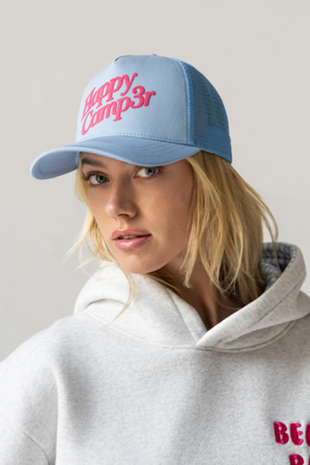Pastel Blue Trucker Hat