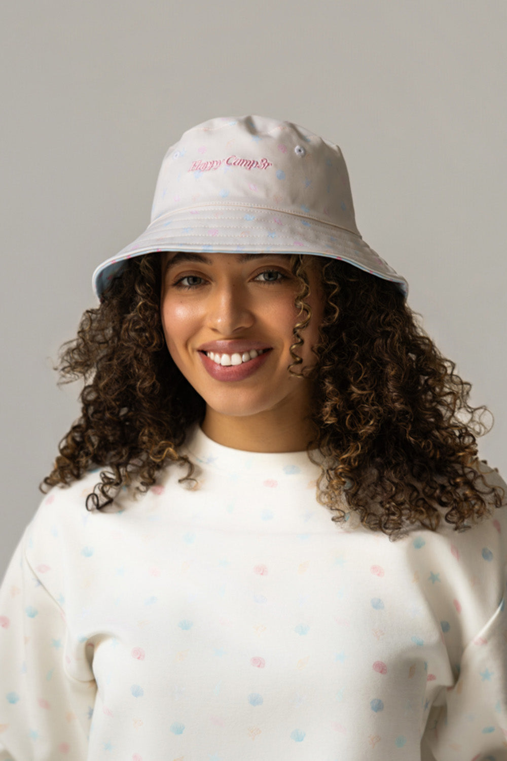 Sand & Shells Reversible Bucket Hat