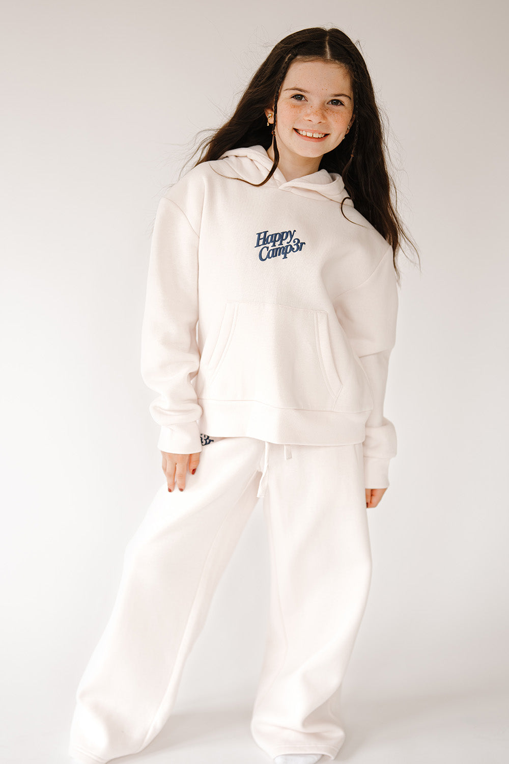 Puff Series Core Youth Hoodie - Light Pink