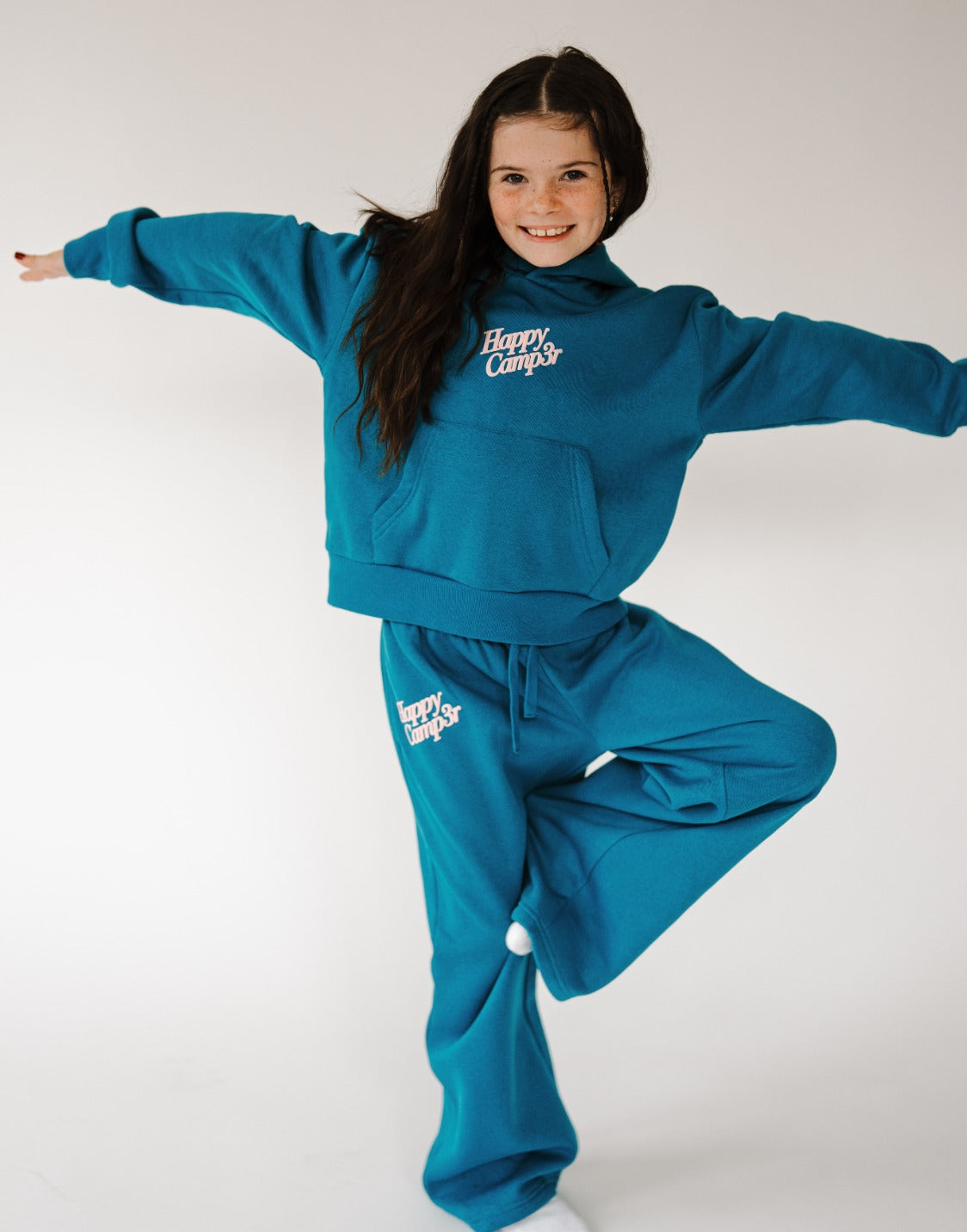 Puff Series Core Youth Hoodie - Crystal Teal