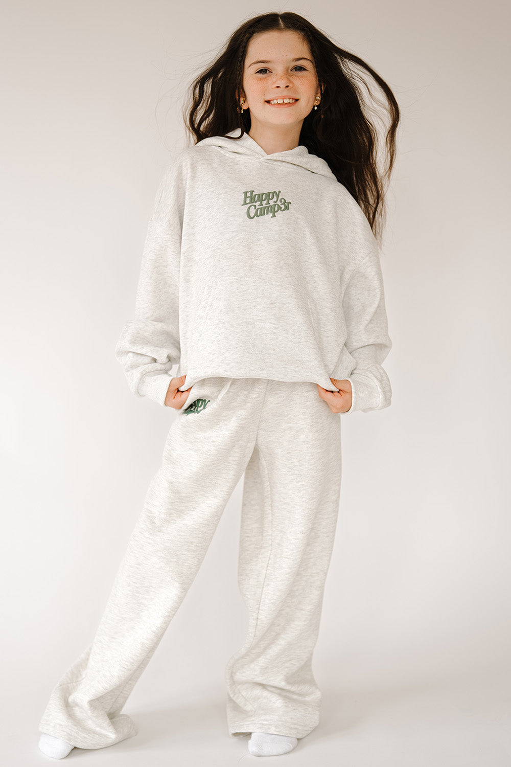 Puff Series Core Youth Hoodie - Heather Gray