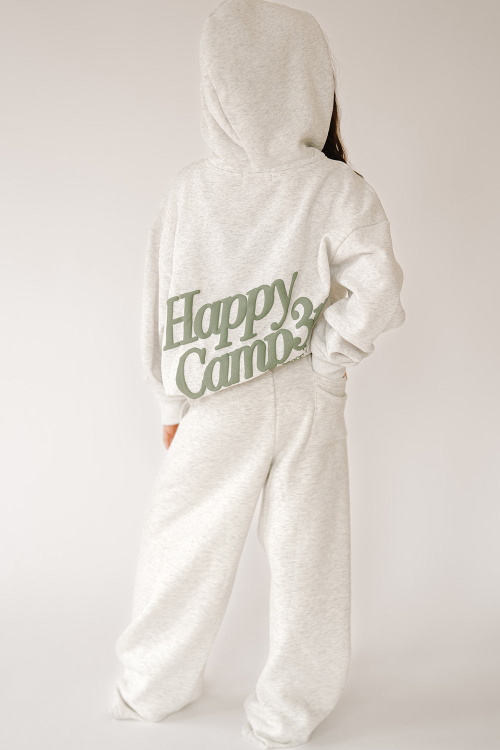 Puff Series Youth Sweatpants - Heather Gray
