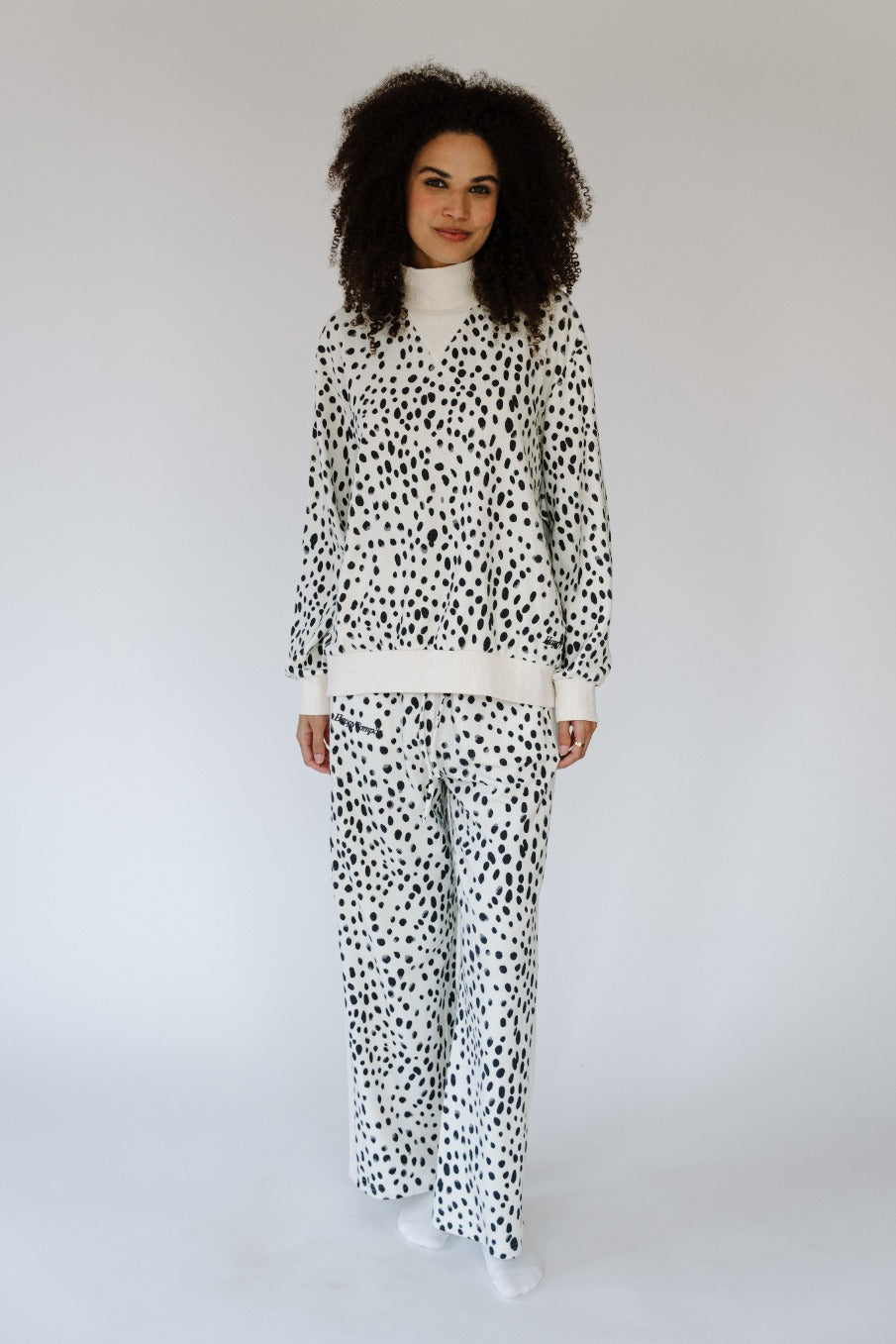 Dalmatian Darling Lexi Mockneck