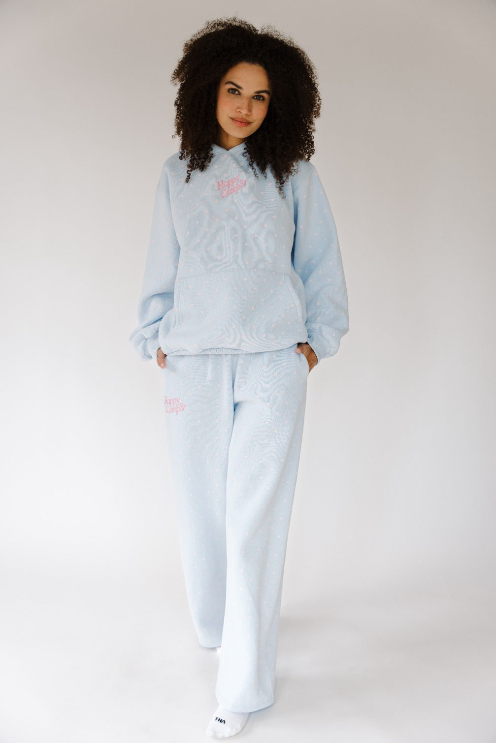 Tide Dot Applique Hoodie