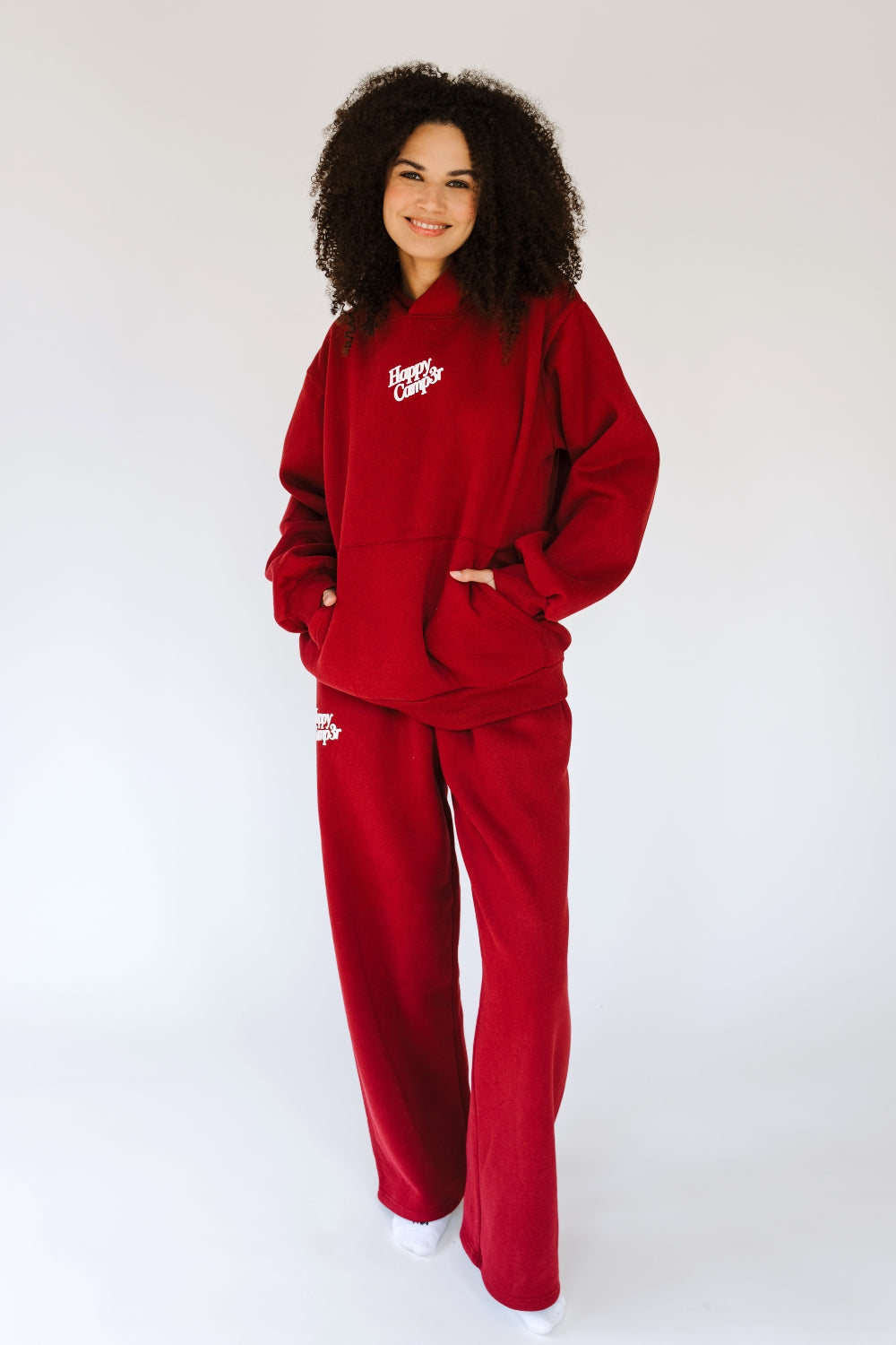 Puff Series Hoodie - Burgundy