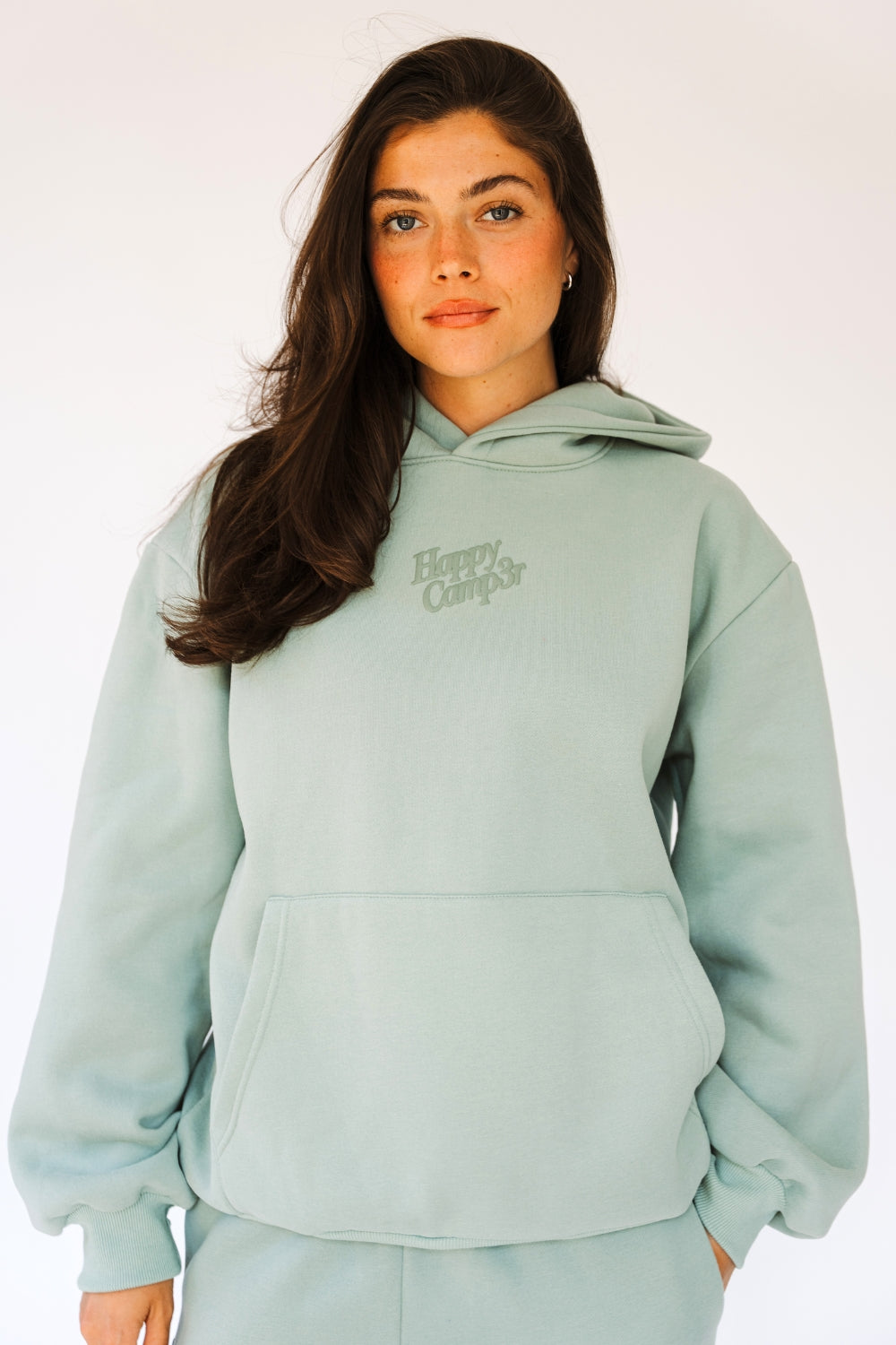 Puff Series Hoodie - Light Olive