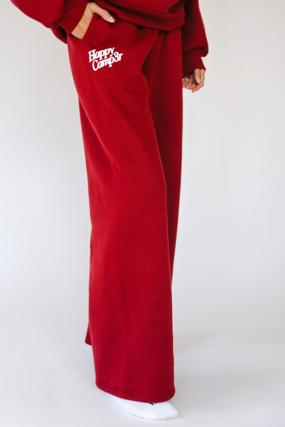 Puff Series Sweatpants - Burgundy