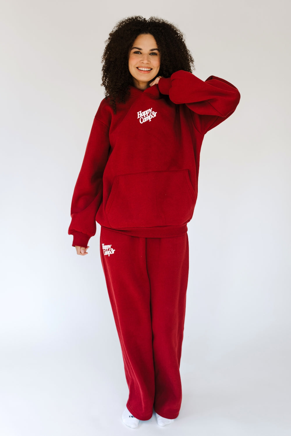 Puff Series Sweatpants - Burgundy