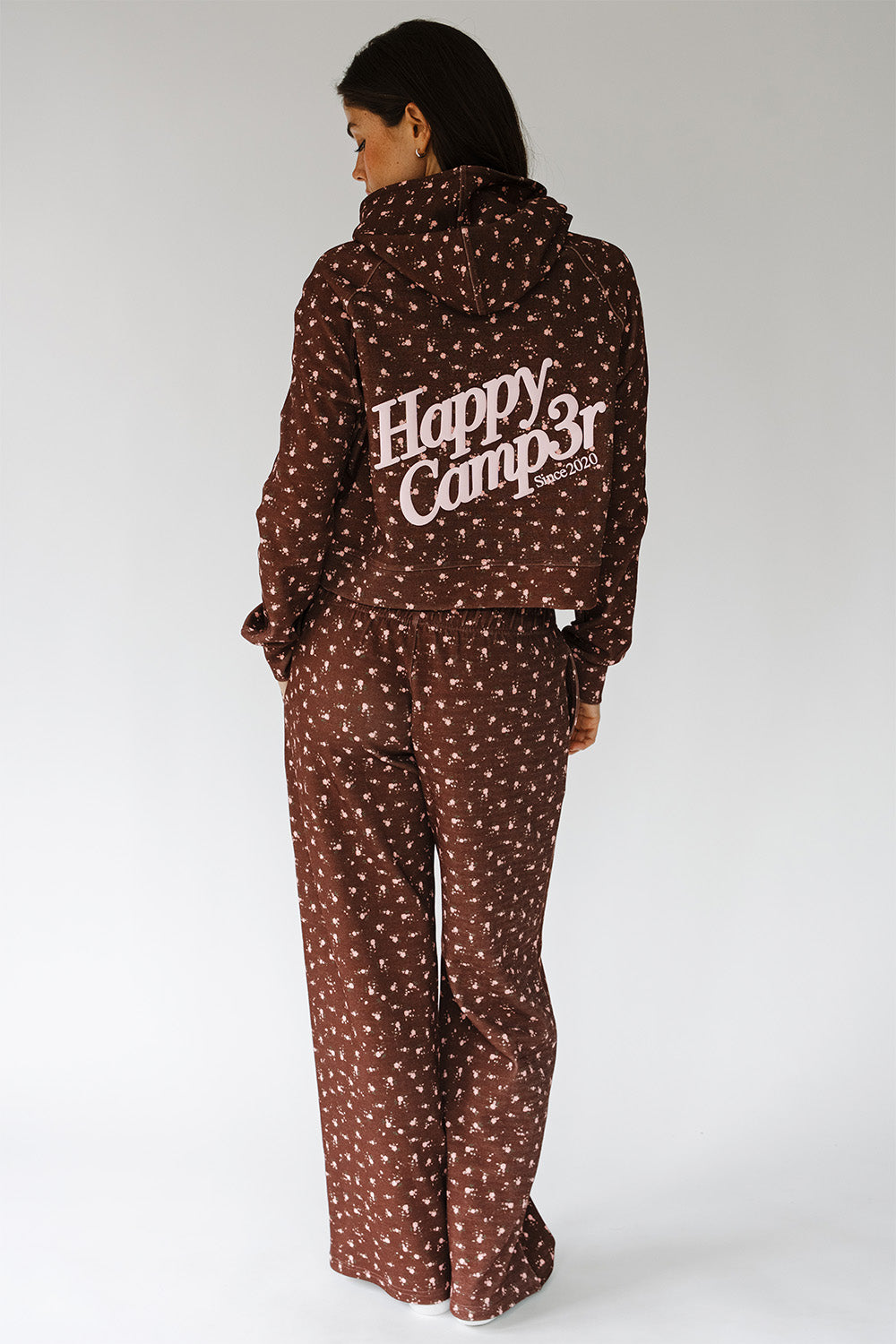 Cocoa Blush Half Zip Scuba Hoodie