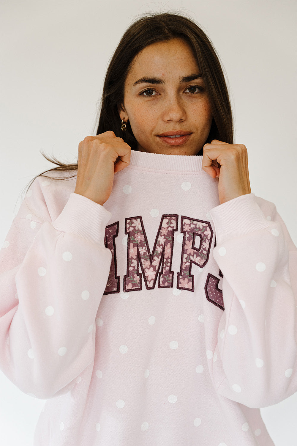 Pink Sprinkle Camp3R Crewneck