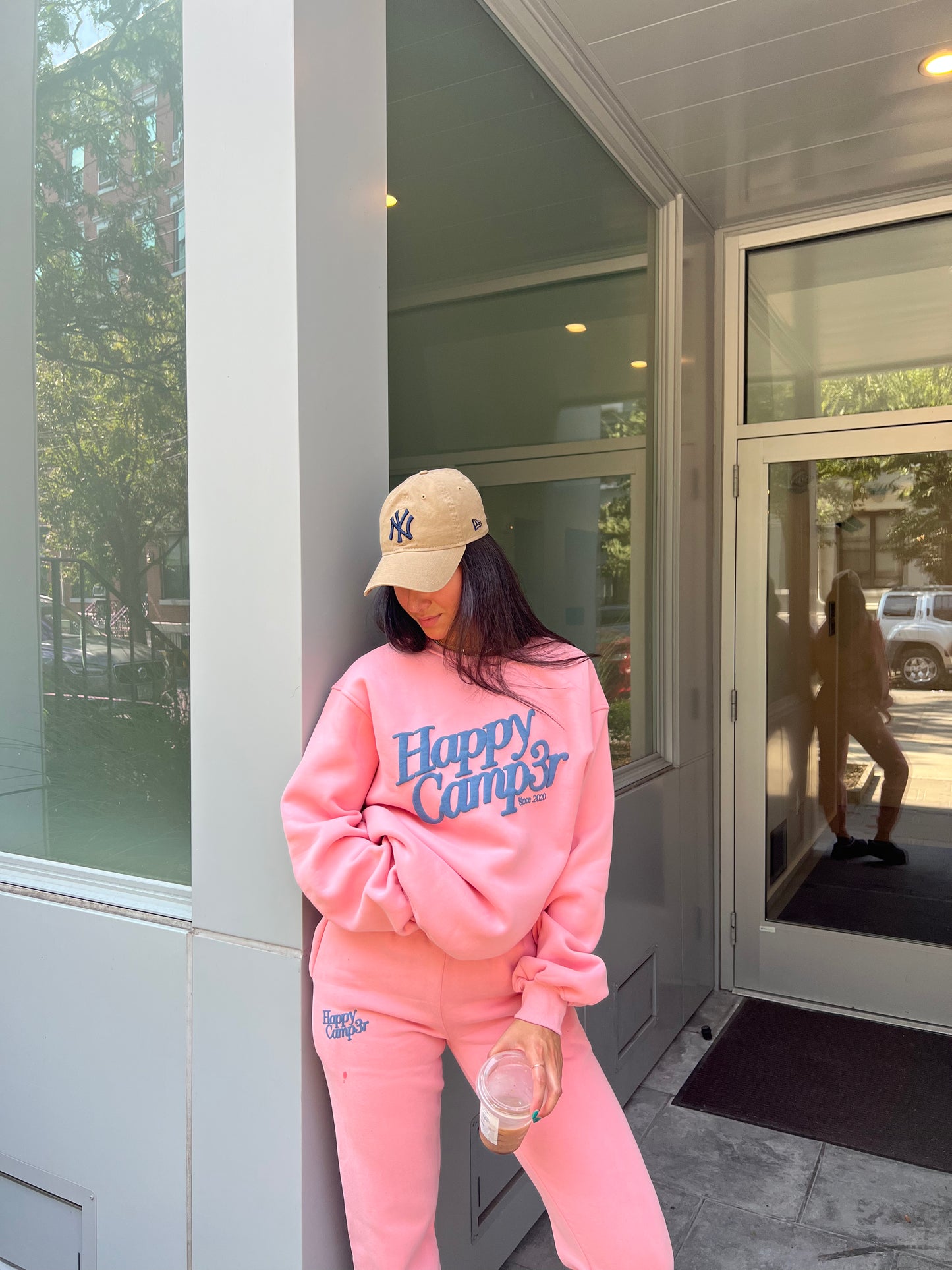 Puff Series Crewneck - Taffy Pink