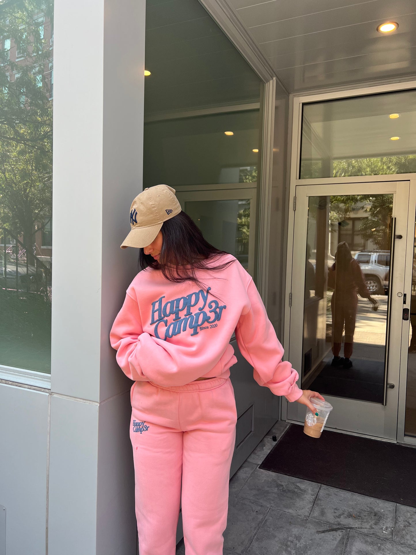 Puff Series Crewneck - Taffy Pink